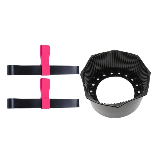 Correa de sujeción para tanque y manguera de buceo, fácil de usar y resistente al desgaste. rosa