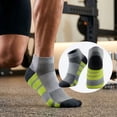 thumbnail image 5 of Weavra 5 Pc Men’s Ankle Athletic Running Socks, Cushioned Low Cut Sports Socks, Breathable Moisture Wicking Performance Socks, 5 of 5