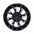 thumbnail image 3 of 20x10 Fuel Off-Road FC895 Tantrum Glossy Black Milled Wheel 8x180 (-18mm), 3 of 3