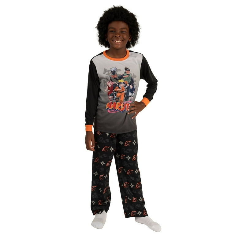 Youth Boys Naruto Sleepwear Set Walmart