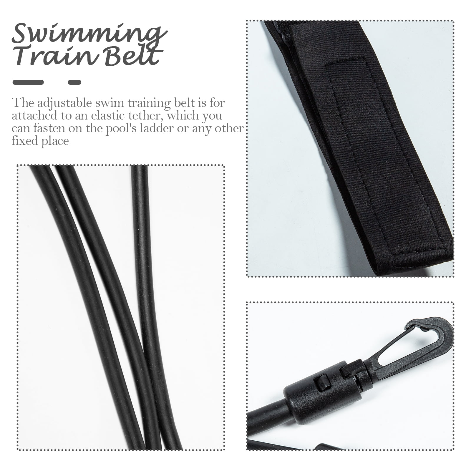 Swimming Pool Bungee Cord Supplies Static Equipment Rope Elastic Band
