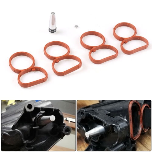 Swirl Flap Flaps Plug Blank Removal Replacement With Gaskets for BMW N47 2.0 D