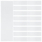 Askfic Laboratory Paper Strip Chromatography Paper 7.5x2.8cm Lab Cleaning Paper (600pcs) 2.95"X1.1"X0.04"