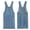 Light blue, variant on Adult Jour Denim Apron with Front Pockets, Cross Back Aprons Lightweight, Durable & Stain-Resistant for Kitchen Cooking, Gardening, Gift for Women
