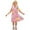Watermelon Red-12, variant on Avrntaa Toddler Girls Short Sleeve Dresses Plaid Print Crewneck Casual Dress Baggy A-line Sundress 3-12Y