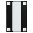 thumbnail image 4 of vidaXL Wall Mirror Black 60x40 cm Metal, 4 of 5