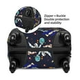 thumbnail image 6 of Uemuo Astronauts in sport Printed Washable Luggage Cover - Fashion Suitcase Protector Fits 18-32 Inch Luggage -X-Large, 6 of 9