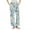 Light Blue, variant on Birdeem Women's Warm Pajama Pants, Printing Design, Fleece Sleepwear, with Pockets, Women's Pajama Pants, Fleece Pajamas Women