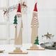thumbnail image 3 of Noel Muñeco De Nieve Decoración De Madera Adorno De Escritorio Figura De Mesa De Navidad Inevent HA045233-01, 3 of 6