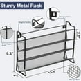 thumbnail image 4 of Spice Rack Organizer with 28 Glass Jars, Labels & Funnel for Kitchen Cabinet, 4 of 6