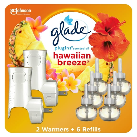 Glade PlugIns Scented Oil & Holders Hawaiian Breeze 319962