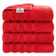 thumbnail image 1 of Juego de toallas de baño American Soft Linen Luxury, 4 piezas, 600 g/m², 1 of 9