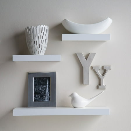Hudson Easy Mount Floating Shelves 3 Pk 2 X 12 In 1 24 Hudson Easy Mount Floating Shelves 3 Pk 2 X 12 In 1 24 White Com