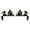 Gray, variant on QLUEWX Halloween Door Corner Sign Decorations, 9.1" Wooden Window Corner Door Frame Decor, Pumpkin Mummy Tomb for Front Door Decor, Halloween Decorations for Home Door Party Supplies