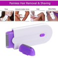 thumbnail image 4 of Professional Painless Hair Loss Kit, Laser Touch Hair Removal Device, Usb Rechargeable Female Body, Face, Legs, Bikini Hand Shaver Hair Removal Device_Perfect Gift, 4 of 5