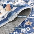 thumbnail image 3 of MJIAexp 2'x8' Boho Kitchen Runner Rug Indoor Machine Washable Hallway Runner Rug Non-Slip Entryway Runner Laundry Rug Throw Carpet for Living Room Bedroom Dining Room Hallway Kitchen Vintage Sky Blue, 3 of 9