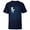 Navy, variant on Bart Simpson Ruled Notebook Paper School Escape - Short Sleeve T-Shirt for Kids - Customized-Black