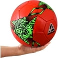 thumbnail image 3 of (6 pack) &nbsp;Vizari Toledo Soccer Ball | Sizes 3, 4, 5 | Durable TPU | Perfect for Training & Matches | Indoor & Outdoor Play - RED/GREEN, 4, 3 of 6