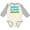 Natural and Heather, variant on Inktastic Bocce Player in Training Boys or Girls Long Sleeve Baby Bodysuit