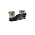 thumbnail image 4 of Dura Faucet RV Lavatory Faucet w/Smoked Acrylic Knobs - Black, 4 of 9