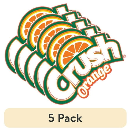 (5 pack) ZSGR CRUSH ORNG PET 0.5L 6PK
