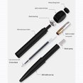 thumbnail image 4 of Wweixi Answer Pen For Undecided Durable Construction Comfortable Grip Rotary Neutral Pen Rotary Pen white, 4 of 6
