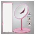 thumbnail image 1 of LED Makeup Mirror With Light Face Mirror With Storage Desktop Rotating Light Vanity Mirror Adjustable Dimmer USB Cosmetic Mirror ,Widely Use, 1 of 7