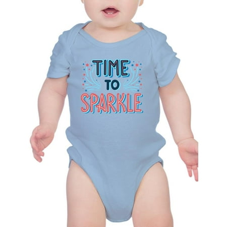

Time To Sparkle Fireworks Bodysuit Infant -Image by Shutterstock 6 Months