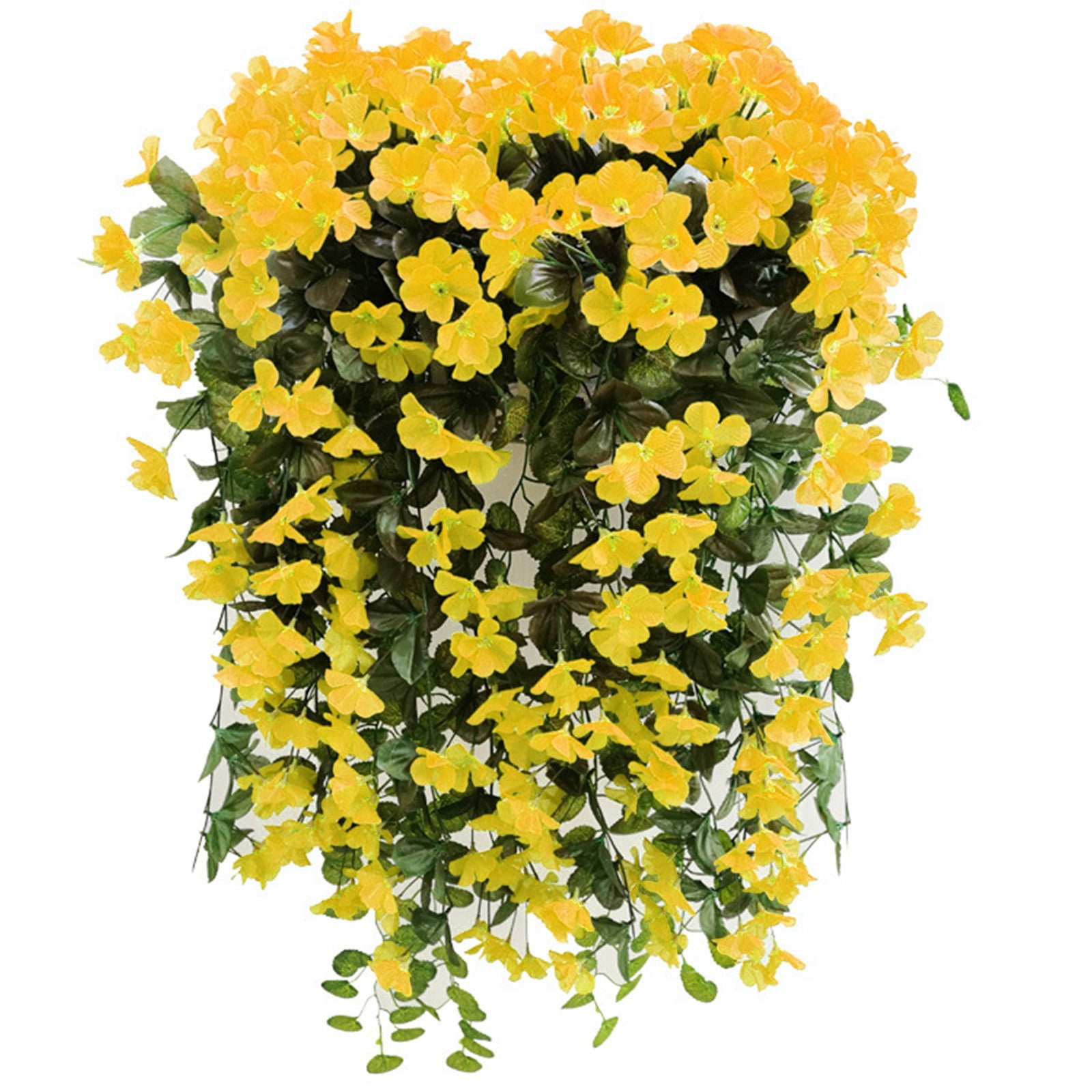 OAVQHLG3B Artificial Hanging Flowers, Fake Hanging Plants Colorful
