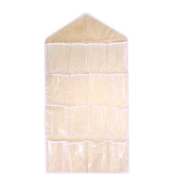 Wall Pocket Organizer over Door Storage Hanging Bag Bags Underwear Box 16 Pockets