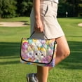 thumbnail image 4 of Whosucclay Rabbit Easter Egg Pattern Club Car Seat Covers Golf Cart Seat Cover, 4 Pockets Golf Cart Seat Blanket for Icon 2 Passenger Golf Carts Club Cars, 4 of 9