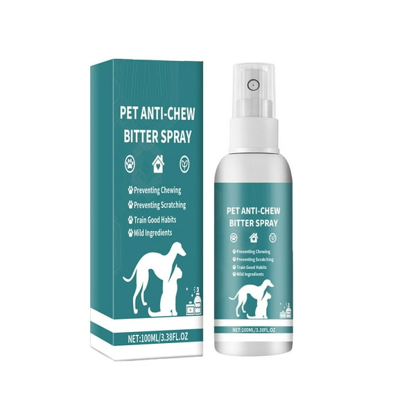Cotoki No Chew Spray for PetsStop Pets Chewing,Anti-chew Spray Pet Behavior Modification Anti-bite Scratching Spray for Cats and Dogs 100ml