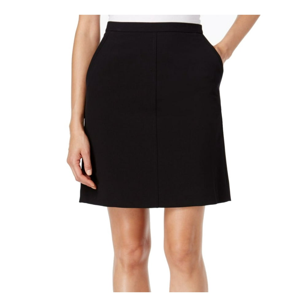 Anne Klein - Women's Skirt Classic Straight Pencil Mini 8 - Walmart.com ...