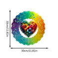 thumbnail image 2 of Price cut 3d Rotating Wind Turning Decorations, Home And Outdoor Courtyard Garden Hanging Decorations And Gifts, 2 of 2