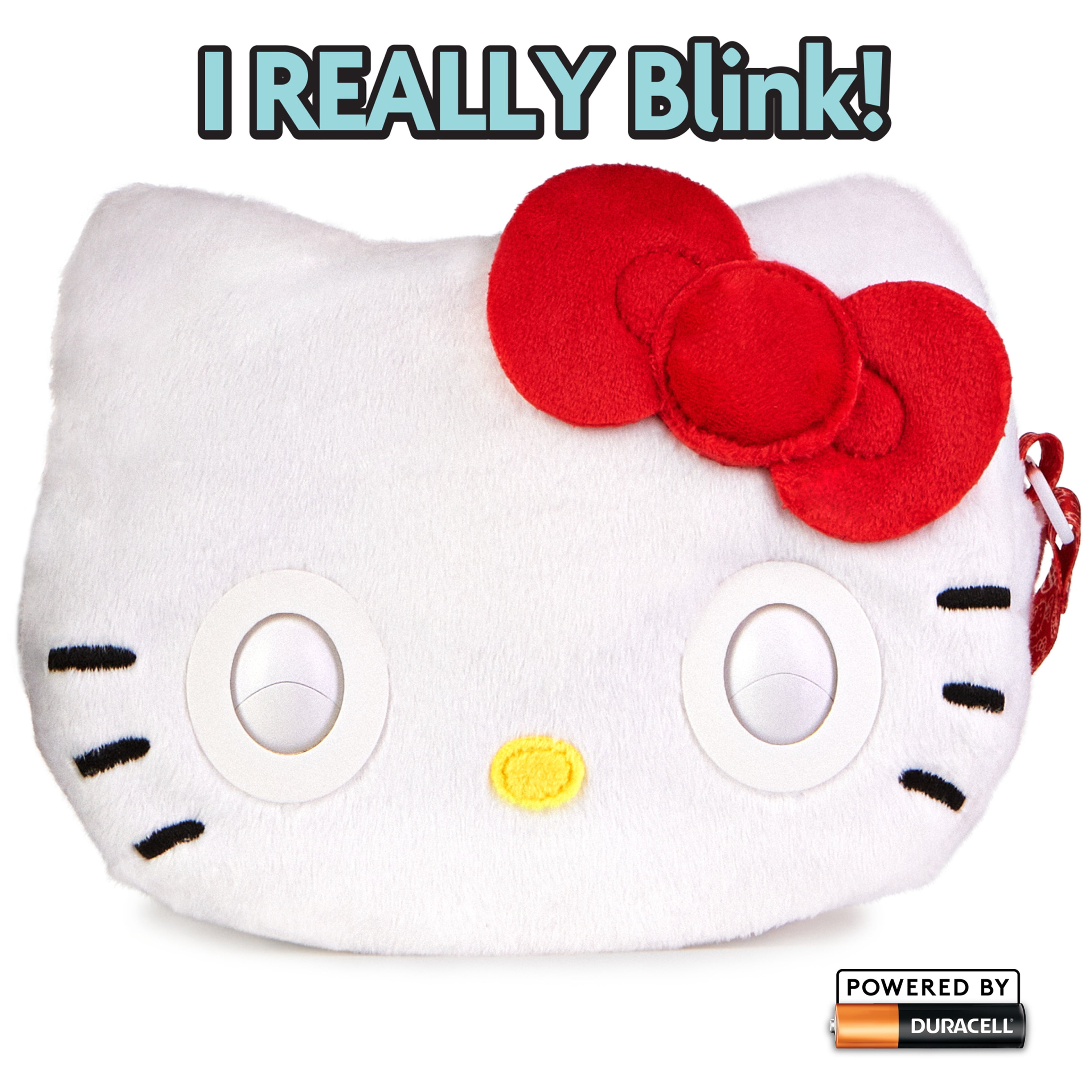 Hello Kitty Plush Purse for Girls Set - Hello Kitty Gift Bundle with Hello  Kitty Plushie with Straps Plus Hello Kitty Stickers, Tattoos and More 