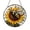 Acrylic 3.5 Inch, variant on Stained Glass Bumblebee with Sunflower Window Hanging, Vibrant Nature Inspired Decor, Colorful Home Accent, Unique Gift Idea