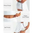 thumbnail image 3 of Stelle Women's High Waisted Tennis Skirt Golf Skorts with Inner Shorts for Athletic Skirts Running Workout Sports, 3 of 5