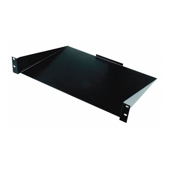 Video Mount Products Rack Shelf,For Racks,Steel,Black ERS1