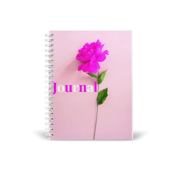 Pink Flower Journal/Notebook