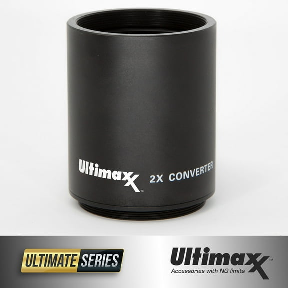 ULTIMAXX 2X Teleconverter for 500mm 800mm & 650-1300mm T-Mount Lenses