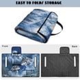 thumbnail image 4 of Xoenoiee Wolf Forest Print Golf Cart Seat Covers with 4 Pockets & Non-Slip Bottom, Universal Golf Cart Seat Towel Blanket Fits for EZGO, Yamaha, Club Car and More 2 Person Seat Golf Carts, 4 of 7