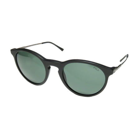 New Polo Ralph Lauren 4096 Mens/Womens Designer Full-Rim 100% UVA & UVB Matte Black / Gray Upscale Fashion Accessory Shades Sunnies Frame Green Lenses 50-20-140 Sunglasses/Sun Glasses