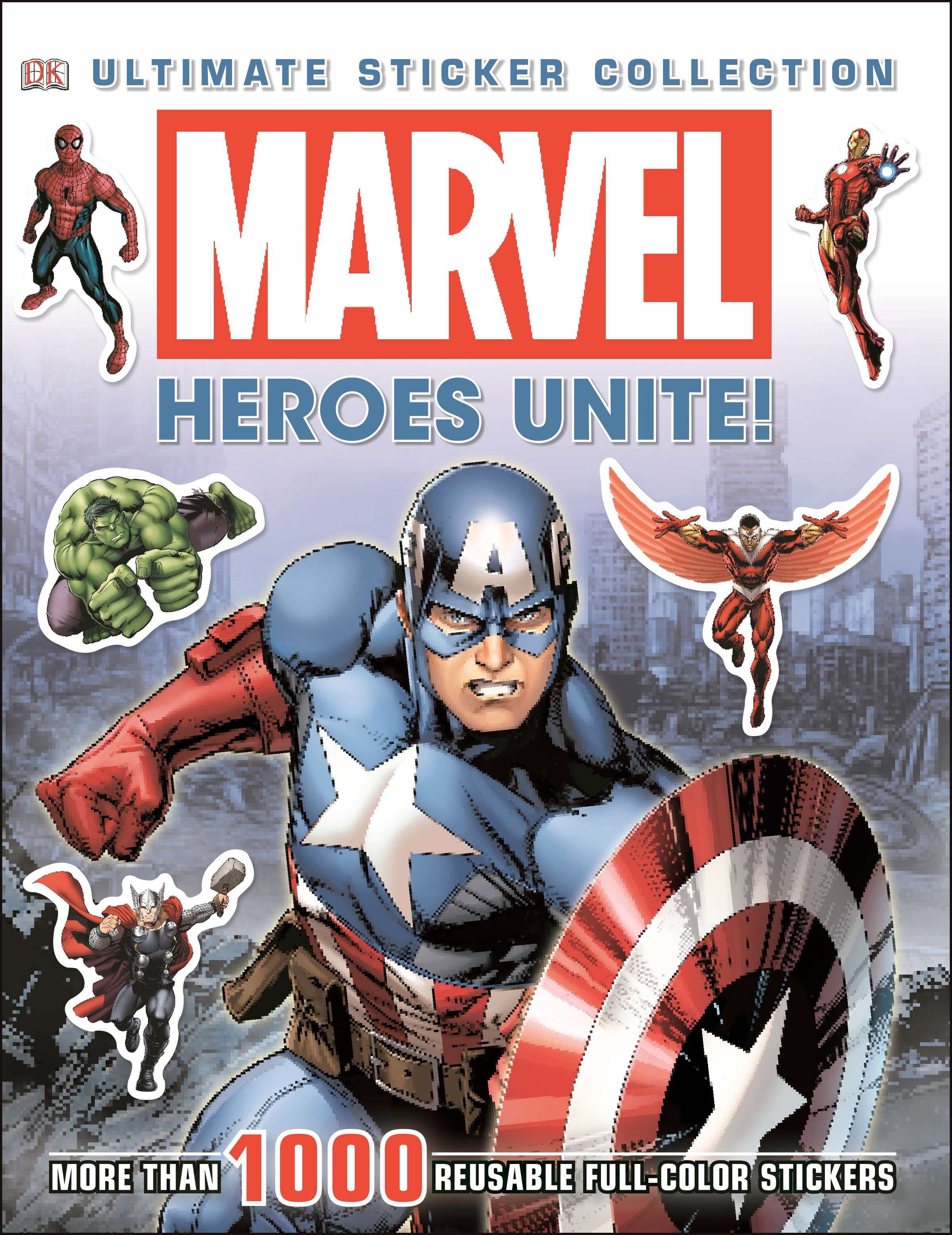 Ultimate-Sticker-Collection-Marvel-Heroes-Unite-More-Than-1000-Reusable-FullColor-Stickers-Ultimate-Sticker-Collections