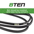 thumbnail image 3 of 8TEN Deck Belt for MTD Cub Cadet LT1042 XT1-LT46 954-05022A 954-04045 810-CBL2344T, 3 of 4