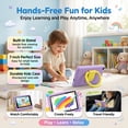 thumbnail image 5 of BESTSKI 7 Inch Kids Tablet with Case for Toddler, 24GB RAM+128GB ROM, IPS HD Screen, Ukidoz Pre-install, Purple, 5 of 8