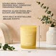 thumbnail image 4 of Allswell Refresh (Lemon Zest + Bergamot + Sage) Scented 2-Wick 15oz Spa Jar Candle, 4 of 7