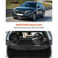 thumbnail image 2 of KFFKFF Retractable Trunk Cover with Carbon Fiber Texture, Privacy Shield and Cargo Net, Easy-to-Install Security Shade for Hyundai Tucson 2021-2025 5-Seater, 2 of 9