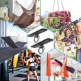 thumbnail image 4 of Wall Mount Bracket, Ceiling Anchor for Home Suspension Training Kit, Suspension Straps, Gymnastic Rings, Yoga Swing & Hammock, Body Weight Strength Training Systems&Boxing Equipment (2Pcs), 4 of 6