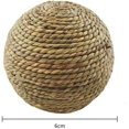 thumbnail image 2 of Chewable Natural Pet Grass Ball For Small Rodent Cat Teeth Cleaning Toy, 2 of 2