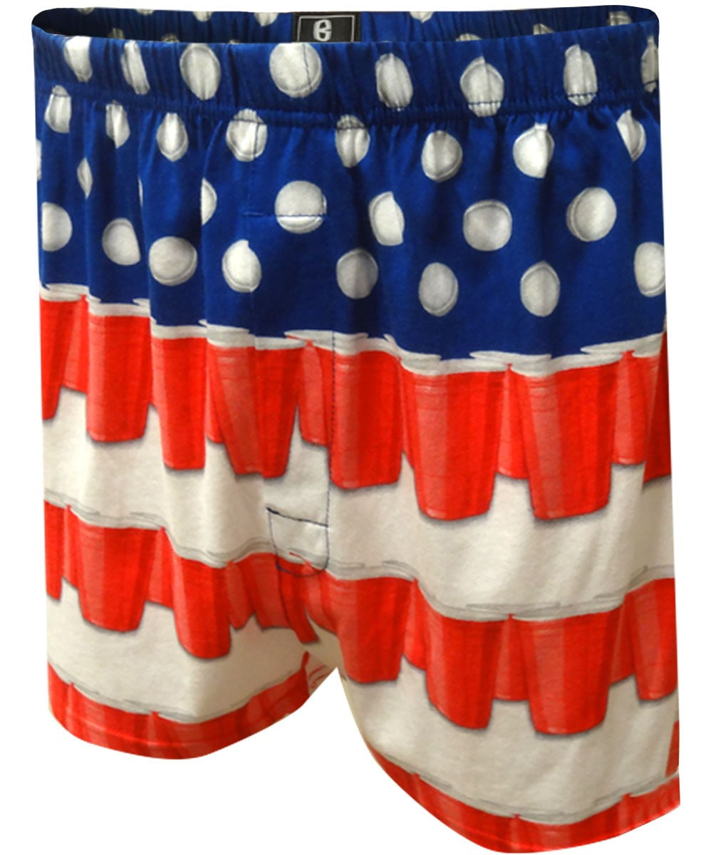 TOOLOUD Beer Pong Flag Boxers Shorts